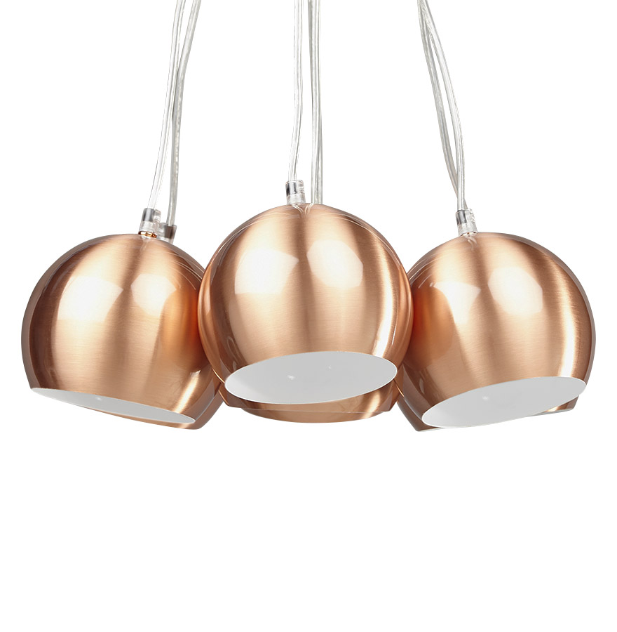 Lampa wisząca Alterego BILBO kolor miedź