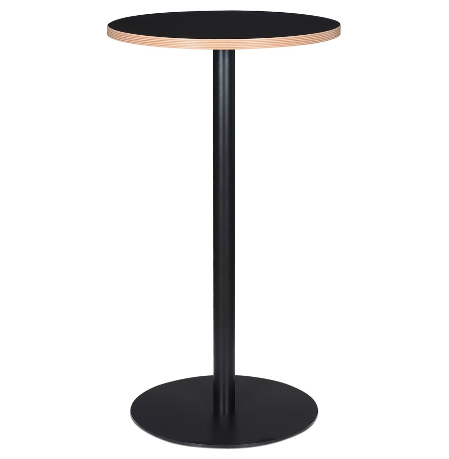 Czarny „POLLUX ROUND” Eater - Ø 60 cm