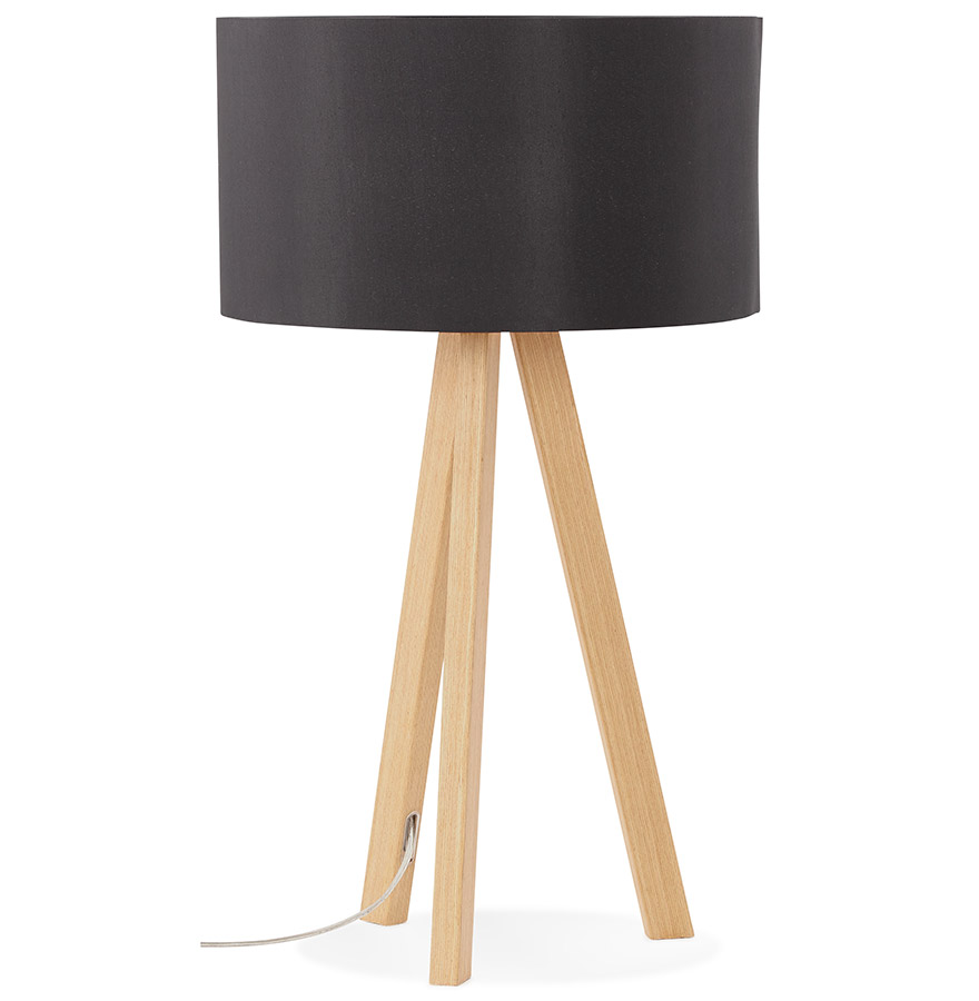 Lampa stołowa Alterego Kolor ramy SPRĘŻYNY naturalny kolor czarny
