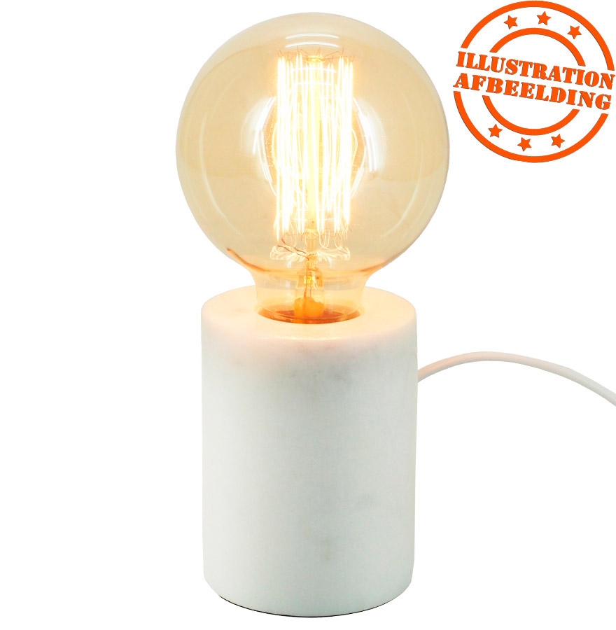 Lampa stołowa Alterego kolor NIGRI BIAŁY