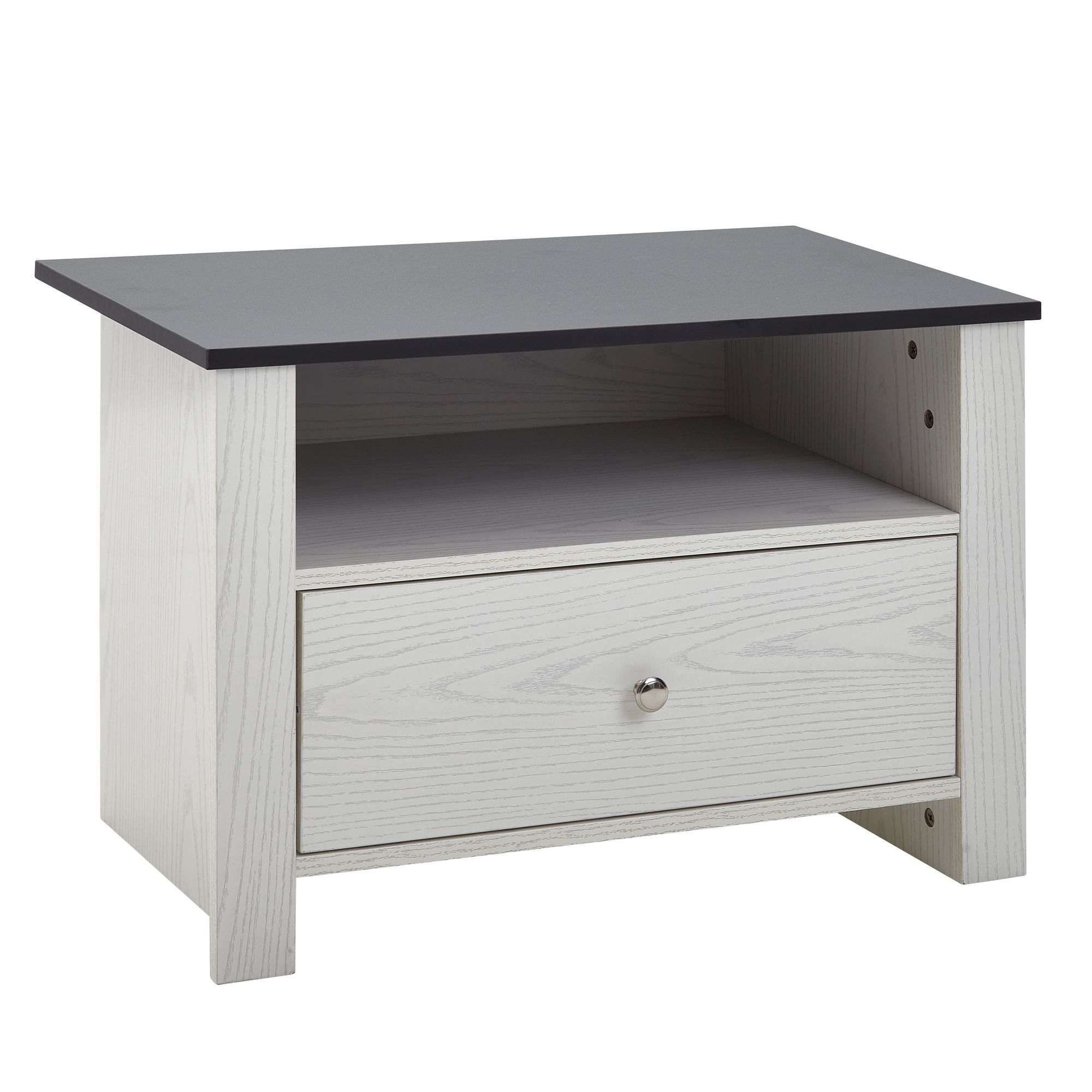 Stojak biała brzoza dekor 68,5x46x40 cm designerska szafka na buty wąska