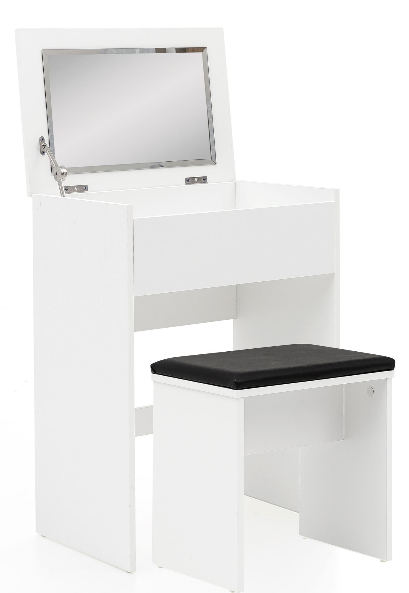 Toaletka wl5.730 60x81x40 cm biały stół konsola wood modern