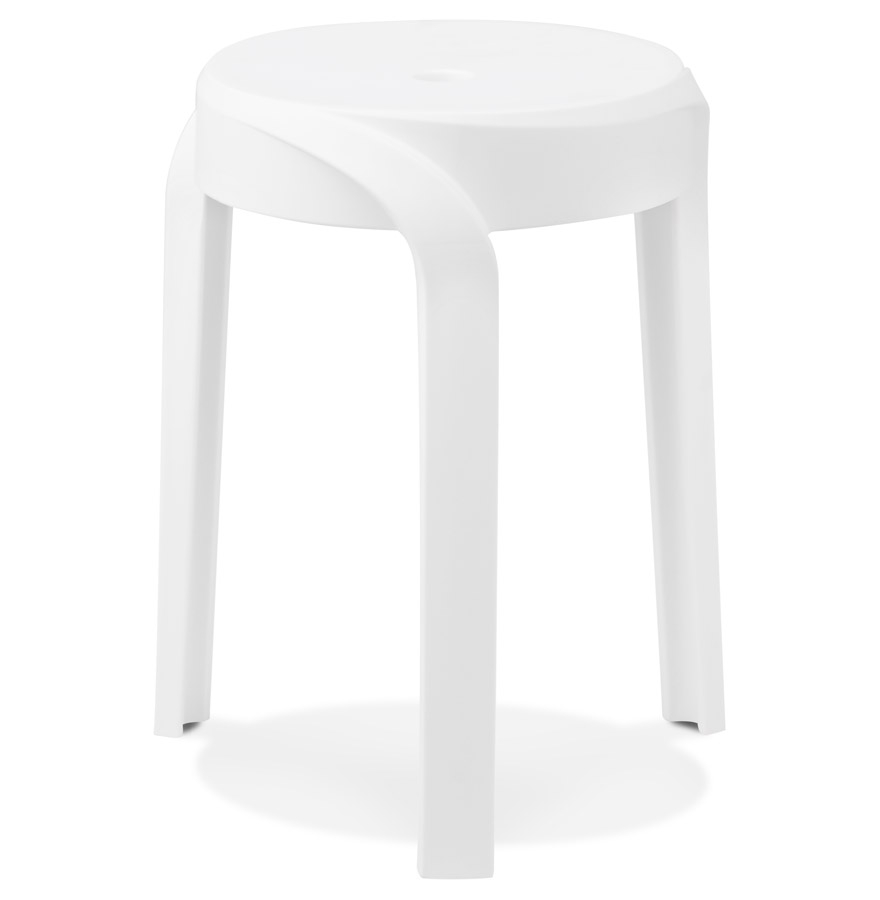 Alterego stool POMPA frame colour white seat white