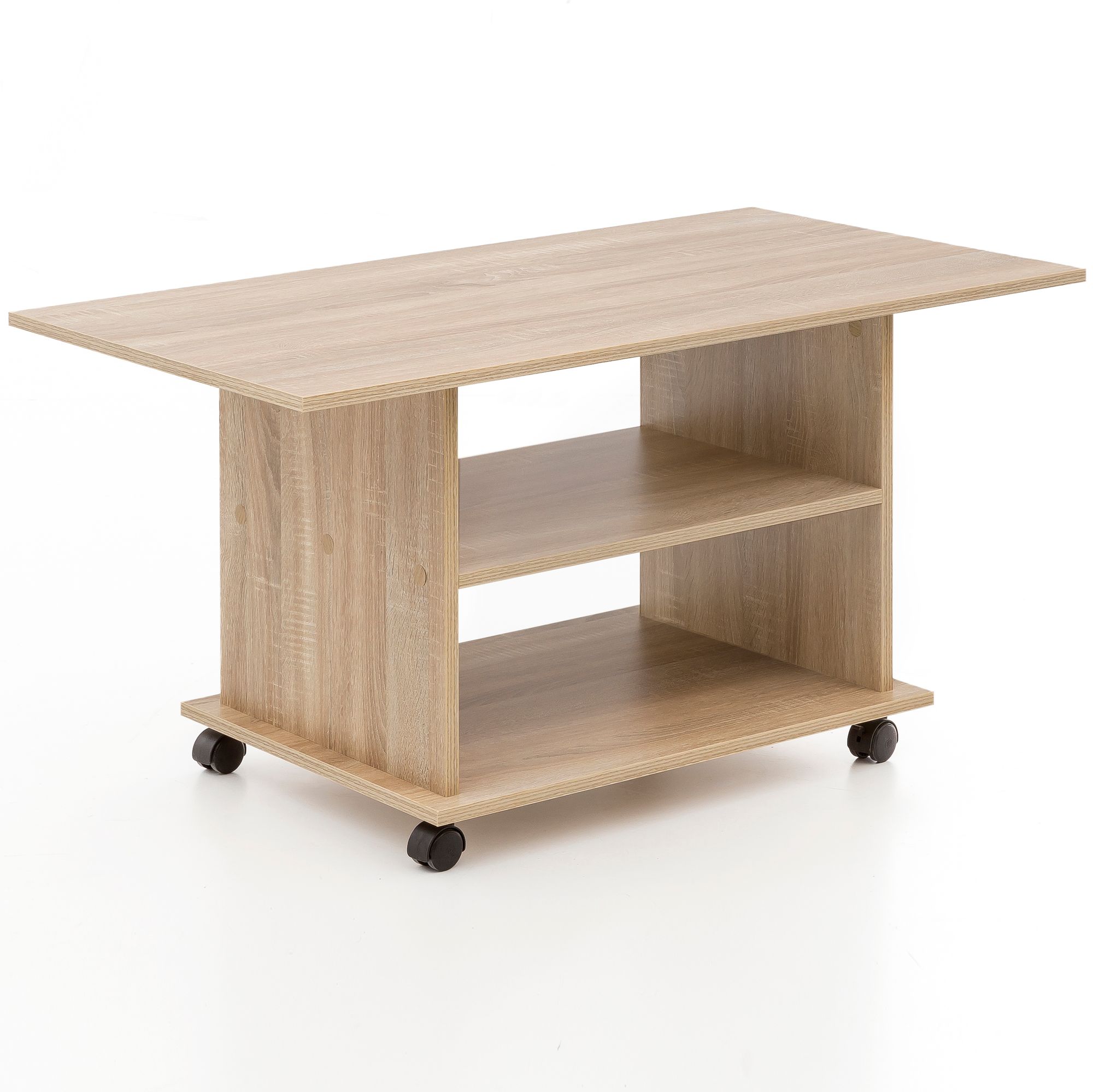 Design stolik kawowy Sonoma drewno | Kolor Sonoma | 95 x 51 x 54,5 cm