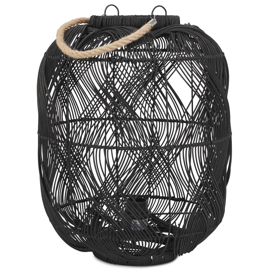 Lampa stołowa Alterego DOMINGO kolor czarny