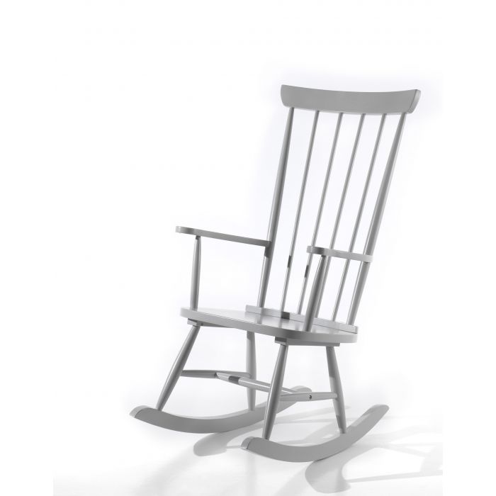Rocky rocking chair grey