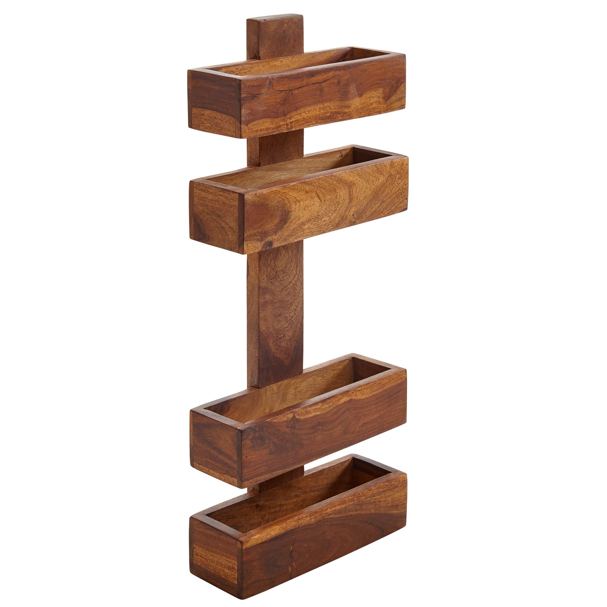 Magazine rack mumbai solid wood sheesham 2 storage compartments magazine rack design brochure holder country style