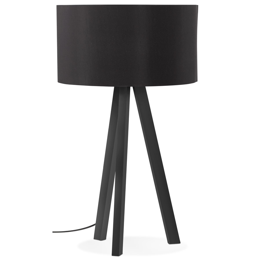 Lampa stołowa Alterego SPRING MINI rama kolor czarny czarny