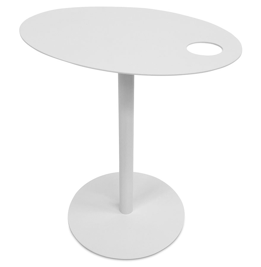 Alterego Coffee Table MASA Frame Colour White Tabletop White