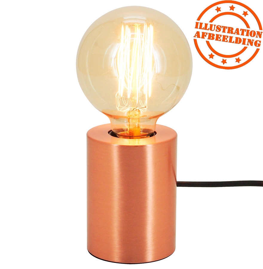 Lampa stołowa Alterego kolor NIGRI MIEDŹ