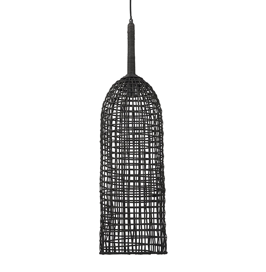 Lampa wisząca Alterego BENDITO kolor czarny